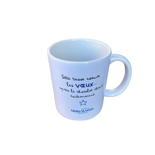 Mug Blanc Brillant - Chocolat chaud